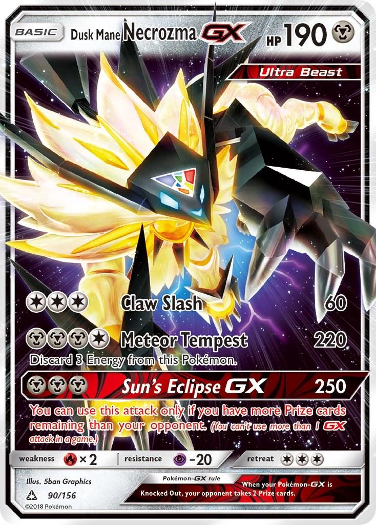 Dusk Mane Necrozma GX #90