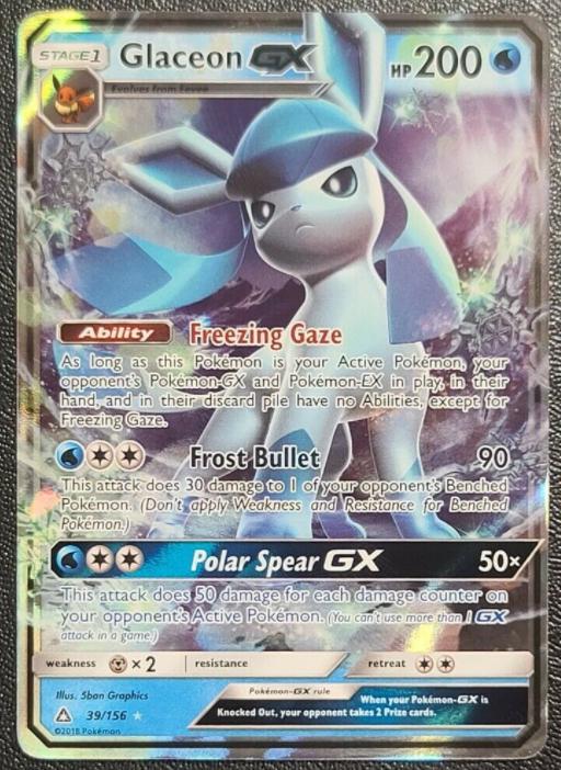 Glaceon GX [Reverse Holo] #39
