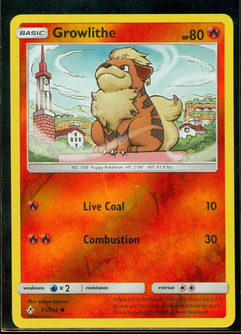Growlithe [Reverse Holo] #21