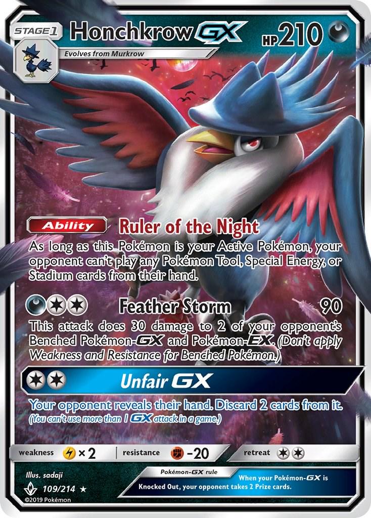 Honchkrow GX #109