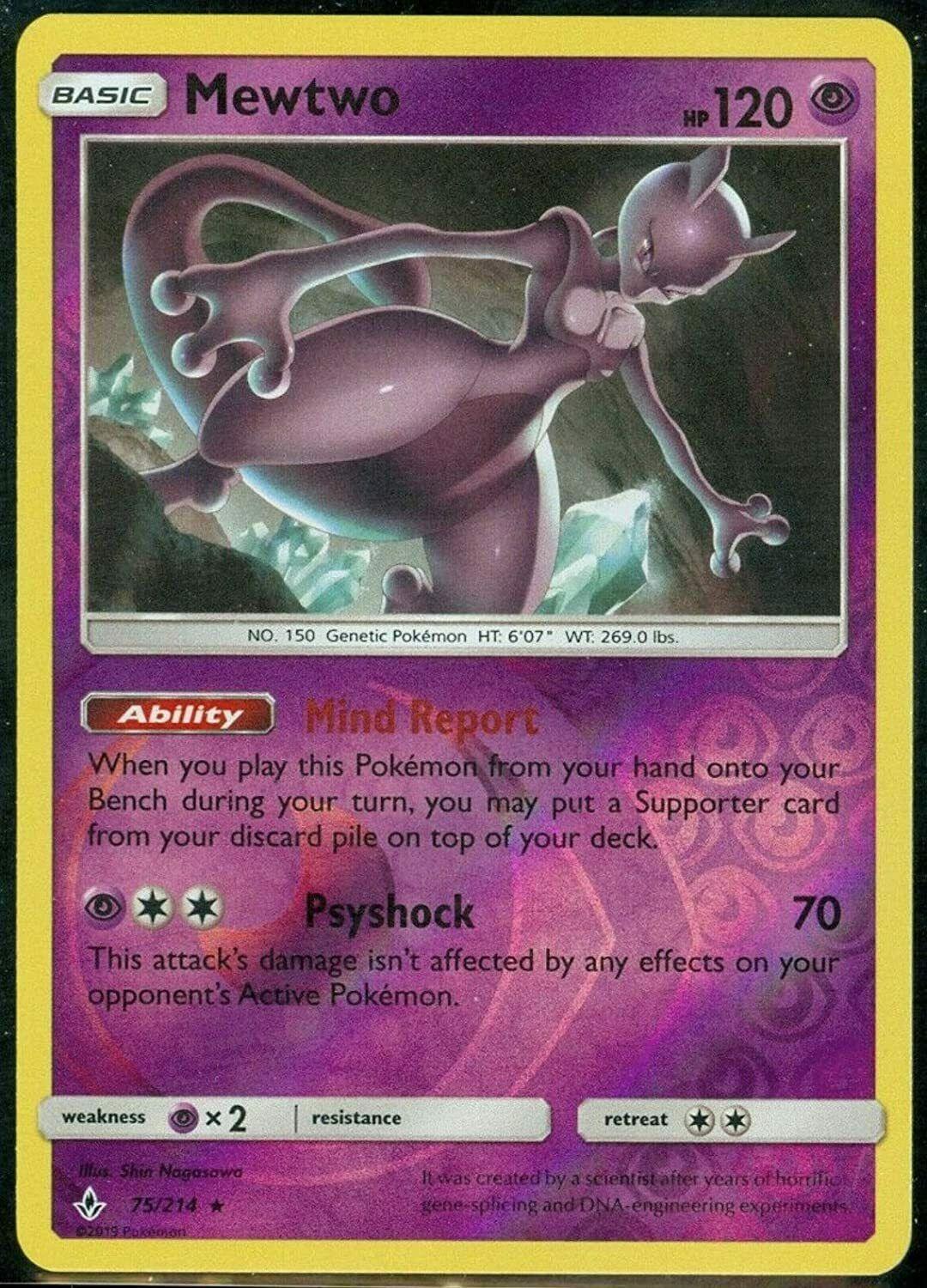 Mewtwo [Reverse Holo] #75