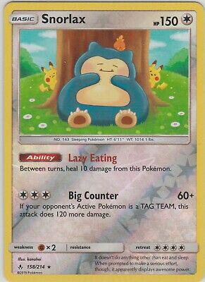 Snorlax [Reverse Holo] #158