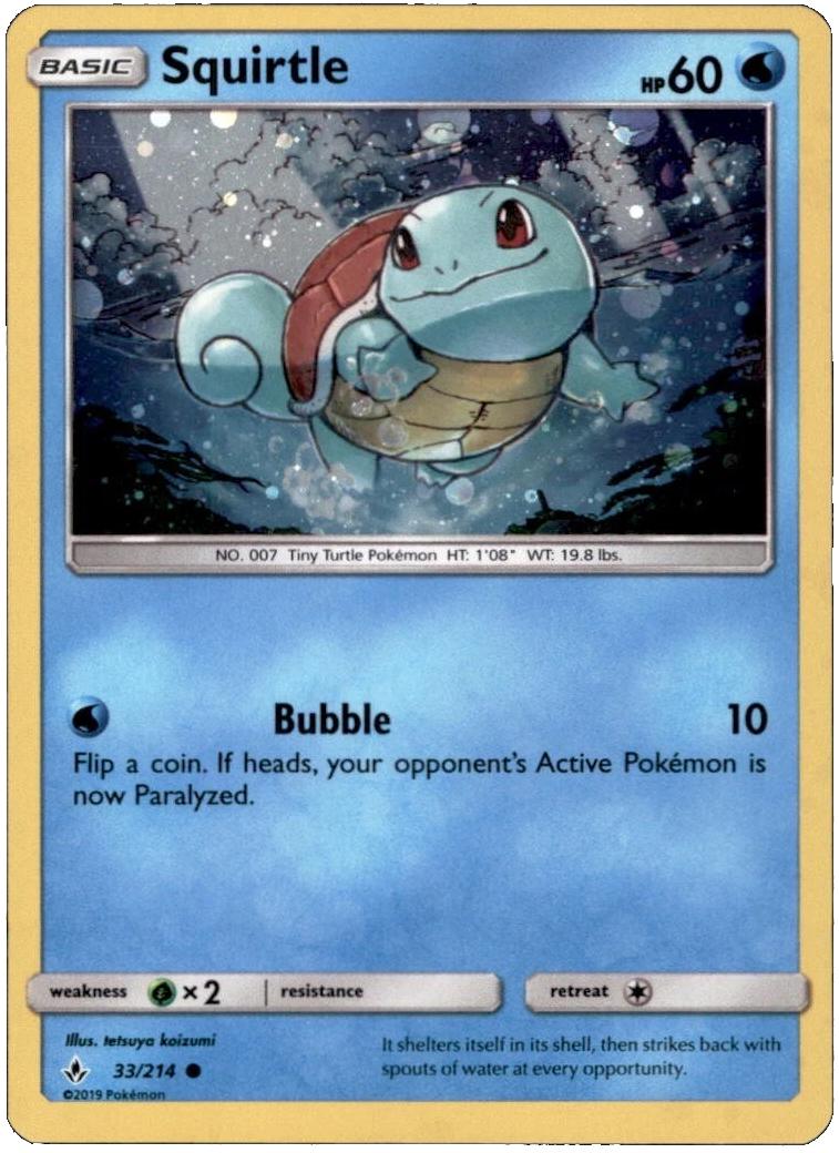 Squirtle [Holo] #33