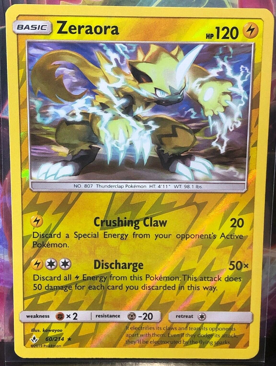 Zeraora [Reverse Holo] #60