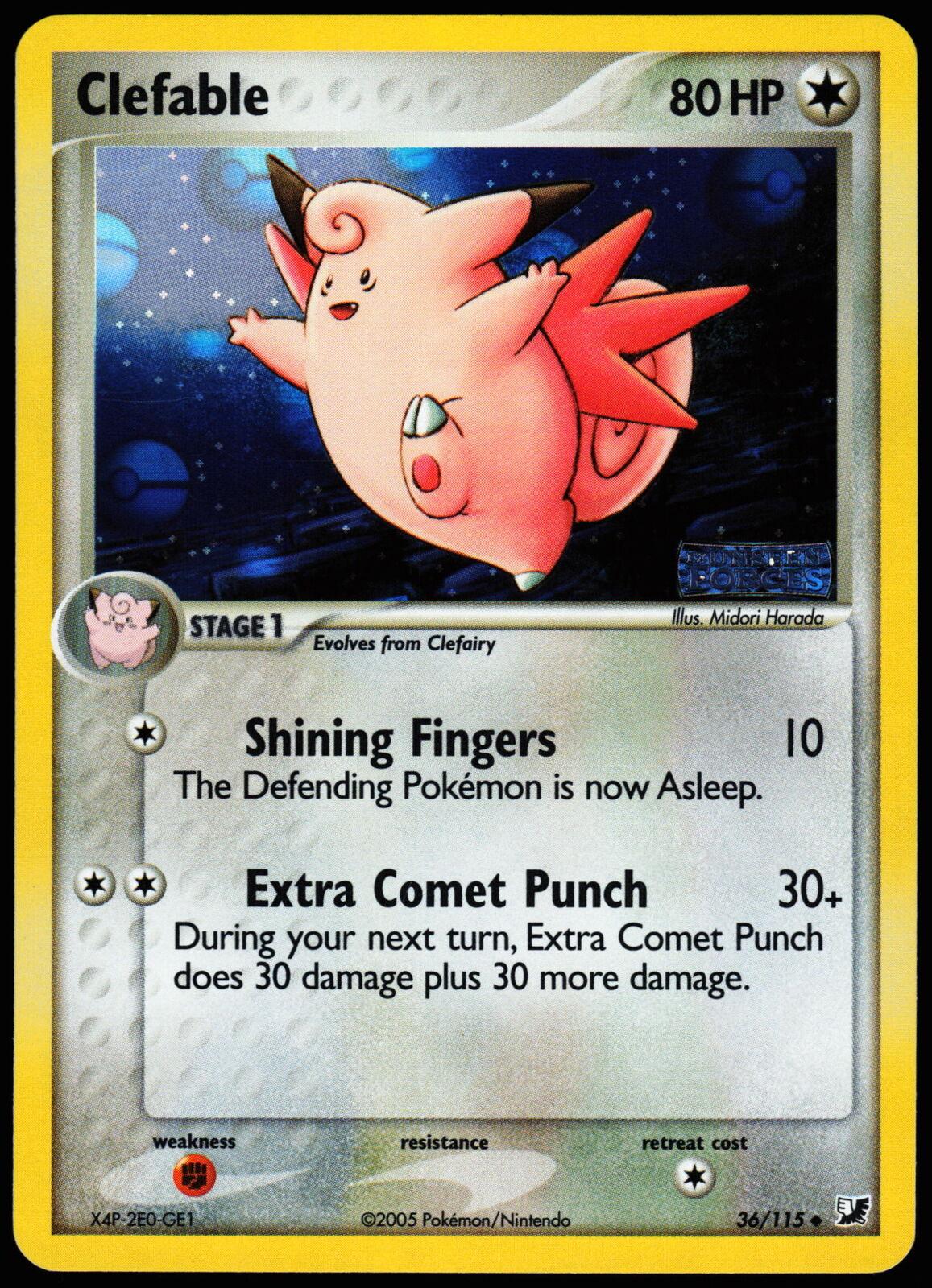 Clefable [Reverse Holo] #36
