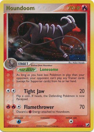 Houndoom [Reverse Holo] #7