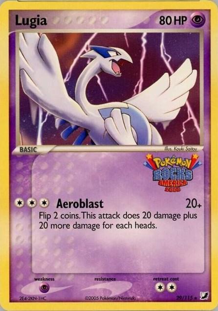 Lugia [Rocks America] #29