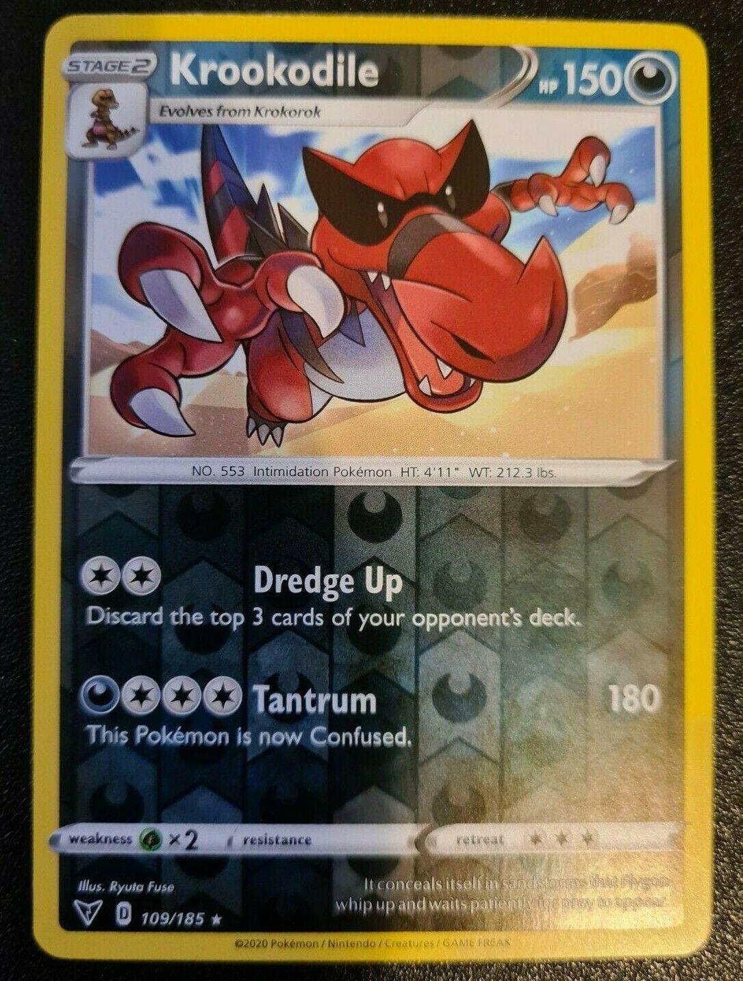 Krookodile [Reverse Holo] #109