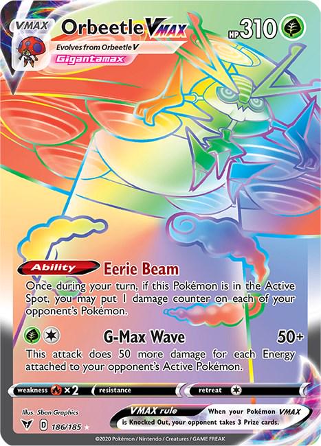 Orbeetle VMAX #186