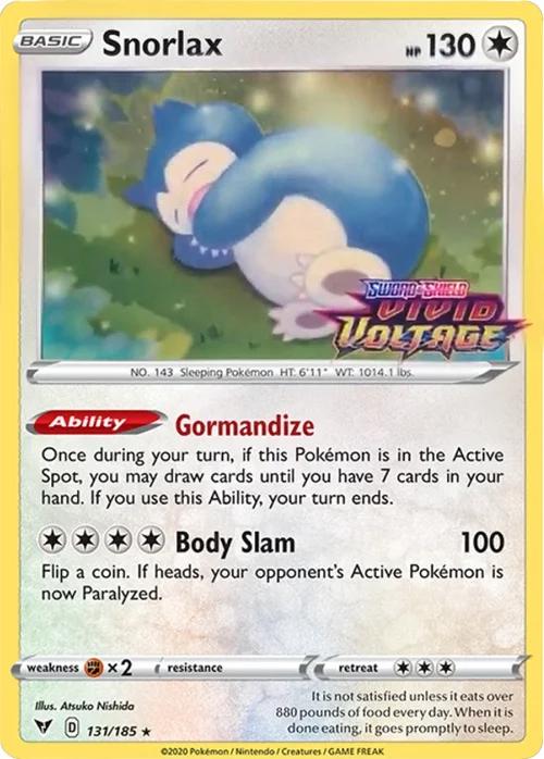 Snorlax [Stamped] #131