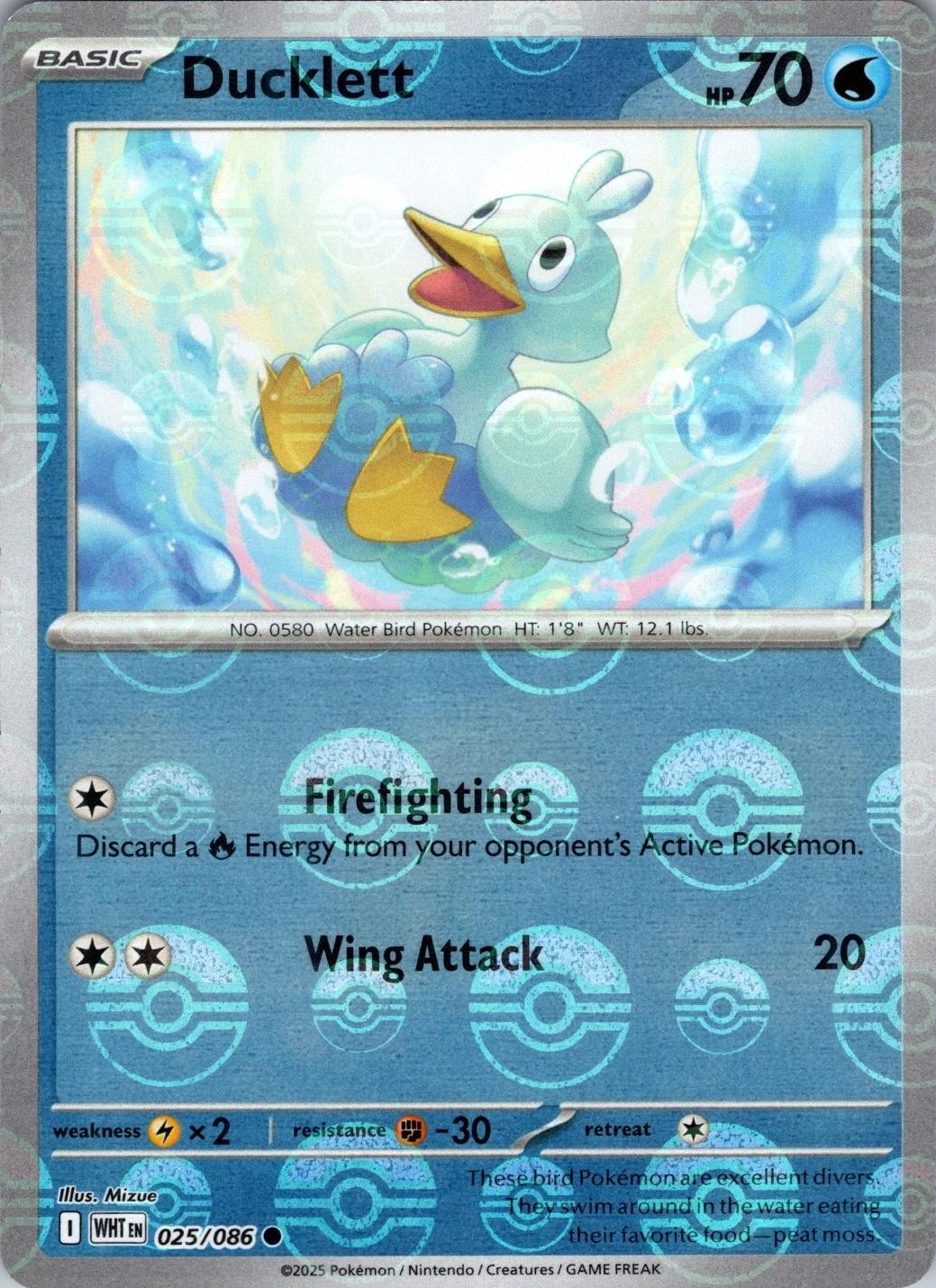 Ducklett [Poke Ball] #25