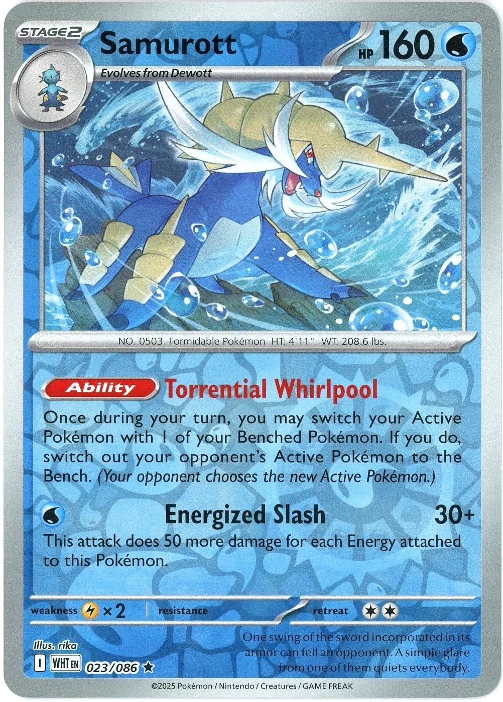 Samurott [Reverse] #23